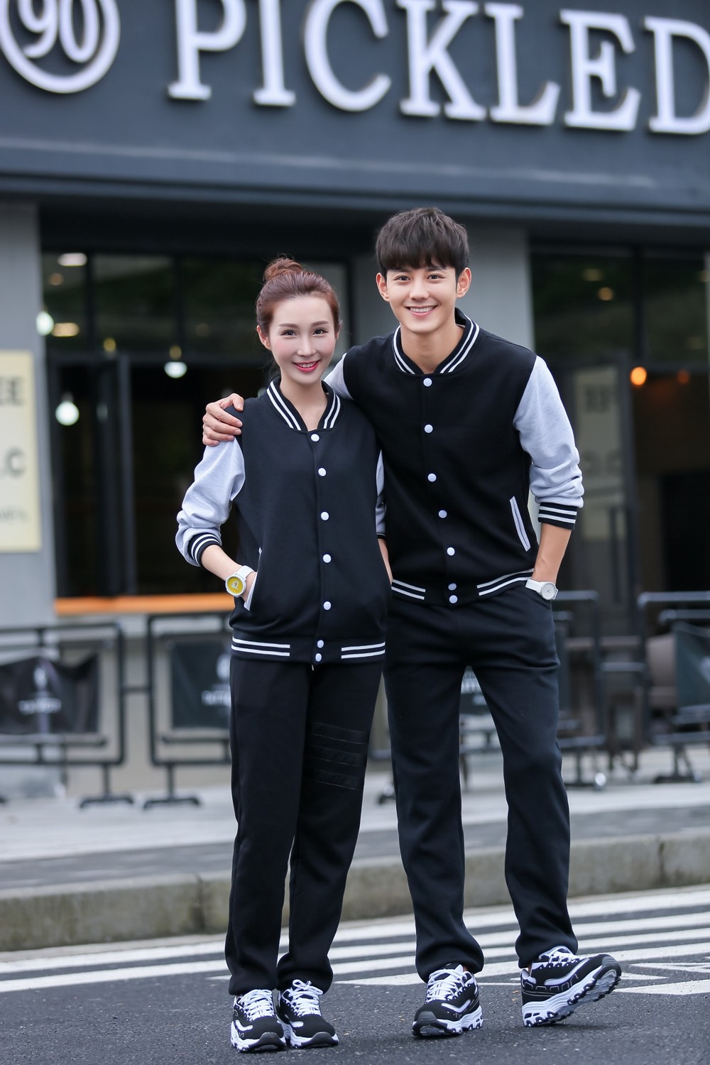 312款韓國超柔水貂絨棒球衫11色 312款韓國超柔水貂絨棒球衫11色