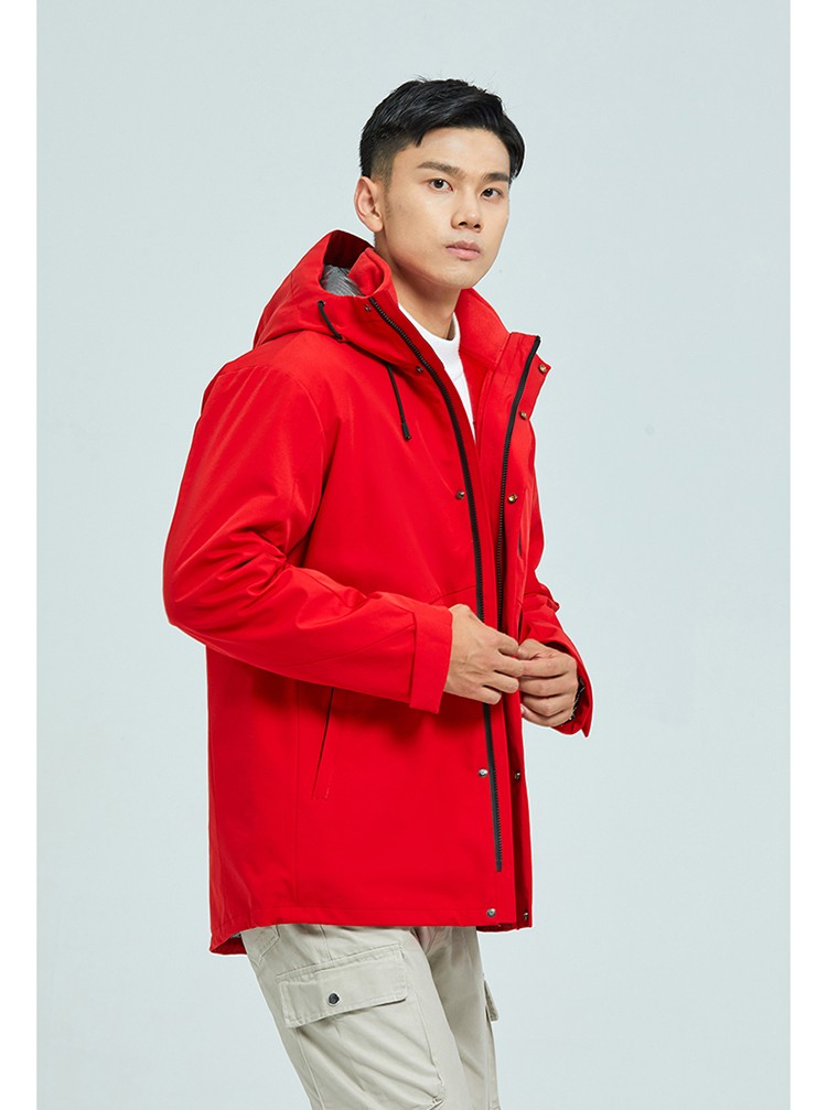 沖鋒衣模特上身效果展示 沖鋒衣模特上身效果展示