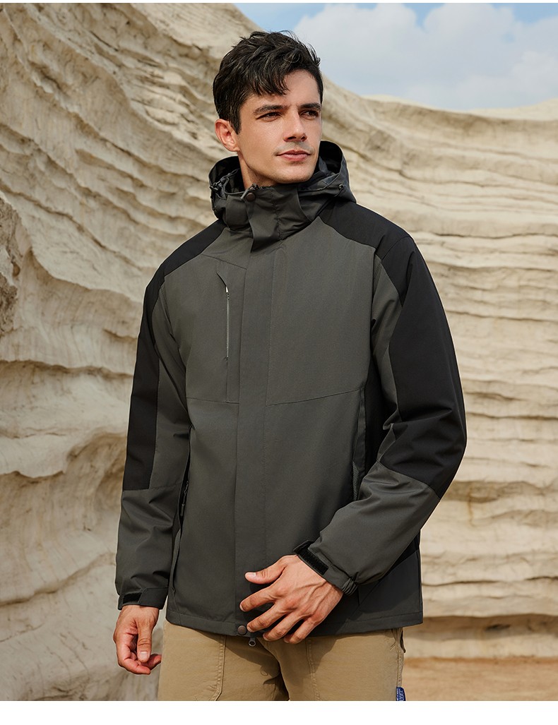 沖鋒衣模特上身效果展示 沖鋒衣模特上身效果展示